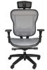 Picture of Black Mesh Office Chair with Adjustable Lumbar