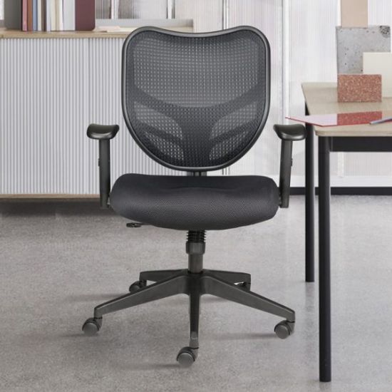 Picture of Black Mesh Office Chair