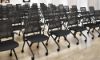 Picture of Mesh Nesting Chair with Casters for Training Rooms and Offices