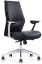 Picture of Buzz Leather On Demand LOD55 Midback Black Leather Office Chair