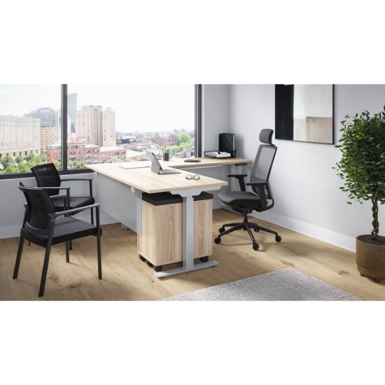 Picture of Premiera Height-Adjustable L-Shape Typical 60" x 66"
