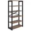 Picture of OfficeSource | Riveted | 66"H Metal Bookcase-Discontinued