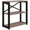 Picture of OfficeSource | Riveted | 36"H Metal Bookcase-Discontinued