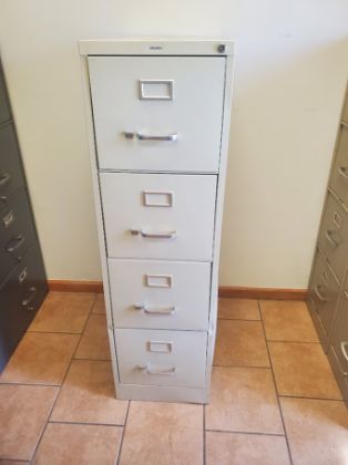 Picture of 4dr. letter size 15w x 26 1/2d x 52h Putty Locking with Key