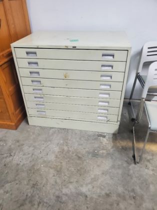 Picture of 8 Drawer Flat File 40"w x 27"d x 36"h