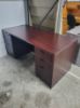 Picture of Mahogany Desk/Credenza/Hutch Set