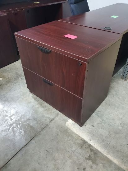 Picture of Mahogany 2dr. Lateral 31"w x 22"d x 29 1/2"h