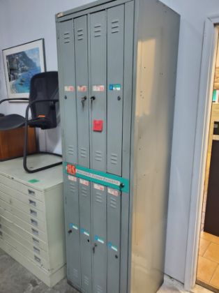 Picture of Locker Cabinet  26"w x 21"d x 85"h