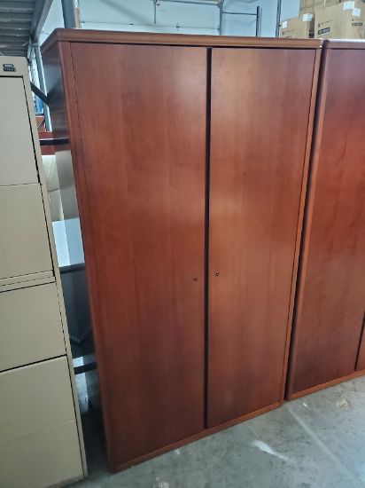 Picture of Wood Storage Cabinet 