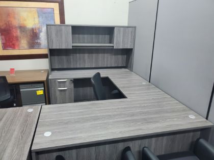 Picture of Premiera PL Series U Shaped Desk Newport Grey