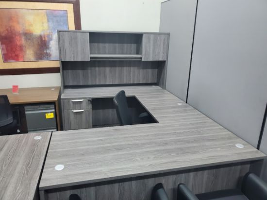 Picture of Premiera PL Series U Shaped Desk Newport Grey