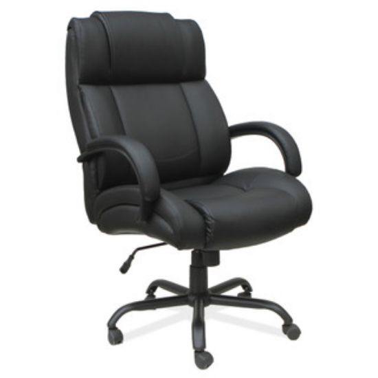 Picture of OfficeSource | OS Big & Tall | Big and Tall High Back Chair with Black Base