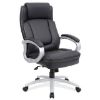 Picture of OfficeSource | Big & Tall | Executive Chair with Silver Heavy Duty Metal Base