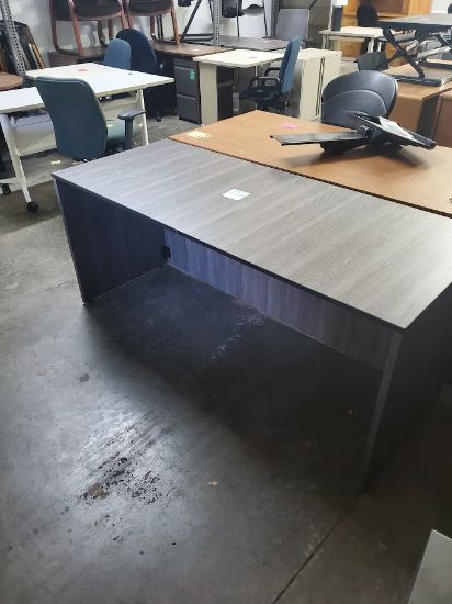 Picture of Gray 28x69 Desk 