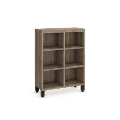 Picture of Rustic Walnut Marino Office Bookcase