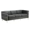 Picture of OfficeSource Madison Sofa with Chrome Frame