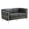 Picture of OfficeSource Madison Loveseat with Chrome Frame 