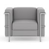 Picture of OfficeSource Madison Club Chair with Chrome Frame 