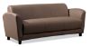 Picture of OfficeSource Manhattan Sofa with Black Wood Legs