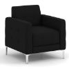 Picture of OfficeSource Draper Club Chair with Metal Legs-Discontinued