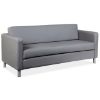 Picture of OfficeSource Define Sofa with Silver Metal Legs