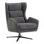 Picture of OfficeSource | Lincoln | High Back Upholstered Swivel Lounge Chair