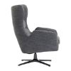 Picture of OfficeSource | Lincoln | High Back Upholstered Swivel Lounge Chair