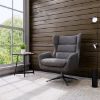 Picture of OfficeSource | Lincoln | High Back Upholstered Swivel Lounge Chair