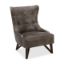 Picture of OfficeSource | Remington | Wingback Upholstered Lounge Chair Toffee
