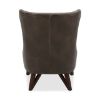Picture of OfficeSource | Remington | Wingback Upholstered Lounge Chair Toffee