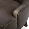 Picture of OfficeSource | Remington | Wingback Upholstered Lounge Chair Toffee