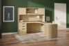 Picture of L Shaped Desk with Hutch and Drawers