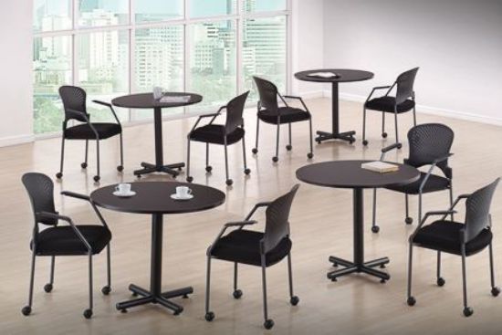 Picture of Round Table with Metal Base