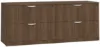 Picture of Locking Double Lateral Filing Cabinet Credenza