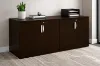 Picture of Double Storage Cabinet Credenza with Locking Doors and Adjustable Shelves