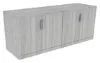 Picture of Double Storage Cabinet Credenza with Locking Doors and Adjustable Shelves