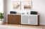 Picture of Office Storage Credenza with Glass Doors