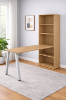 Picture of Desk and Bookcase Combo-71"h 