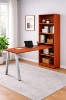 Picture of Desk and Bookcase Combo-71"h 