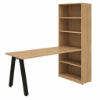 Picture of Desk and Bookcase Combo-71"h 