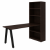 Picture of Desk and Bookcase Combo-71"h 