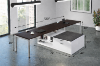 Picture of Two Person Desk with Storage