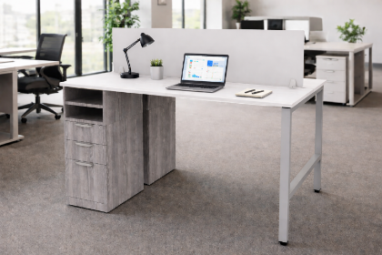 Picture of 2 Person Standing Height Workstation