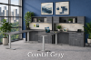 Picture of  2 Person Height Adjustable Desk with Optional Drawers