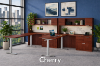 Picture of  2 Person Height Adjustable Desk with Optional Drawers
