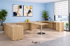 Picture of Two Person U-Shaped Desk – Commercial Double Workstation with Storage Options