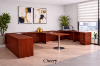 Picture of 2 Person U Shaped Desk Workstation with Drawers