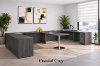 Picture of Two Person U-Shaped Desk – Commercial Double Workstation with Storage Options