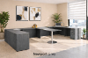 Picture of Two Person U-Shaped Desk – Commercial Double Workstation with Storage Options