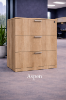 Picture of 3 Drawer Lateral File Cabinet with Lock – Office Storage Filing Cabinet